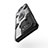 Custodia Silicone e Plastica Opaca Cover con Magnetico Anello Supporto S02 per Xiaomi Mi 11 Pro 5G