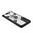 Custodia Silicone e Plastica Opaca Cover con Magnetico Anello Supporto S03 per Samsung Galaxy A32 4G