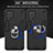 Custodia Silicone e Plastica Opaca Cover con Magnetico Anello Supporto Y01B per Samsung Galaxy A12 5G