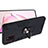 Custodia Silicone e Plastica Opaca Cover con Magnetico Anello Supporto Y01B per Samsung Galaxy Note 10 Lite