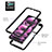 Custodia Silicone e Plastica Opaca Cover con Magnetico Anello Supporto YB1 per Xiaomi Redmi Note 12 Pro 5G