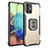 Custodia Silicone e Plastica Opaca Cover con Magnetico Anello Supporto ZJ2 per Samsung Galaxy A71 4G A715 Verde