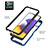 Custodia Silicone e Plastica Opaca Cover con Magnetico Anello Supporto ZJ5 per Samsung Galaxy A22 5G