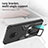 Custodia Silicone e Plastica Opaca Cover con Magnetico Anello Supporto ZL1 per Xiaomi Redmi Note 9S