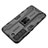 Custodia Silicone e Plastica Opaca Cover con Magnetico Supporto A01 per Samsung Galaxy S23 Plus 5G