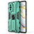 Custodia Silicone e Plastica Opaca Cover con Magnetico Supporto KC1 per Huawei Nova 10