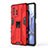 Custodia Silicone e Plastica Opaca Cover con Magnetico Supporto KC1 per Xiaomi Mi 11T 5G