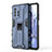 Custodia Silicone e Plastica Opaca Cover con Magnetico Supporto KC1 per Xiaomi Mi 11T 5G