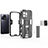 Custodia Silicone e Plastica Opaca Cover con Magnetico Supporto KC1 per Xiaomi Mi 13 5G