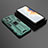 Custodia Silicone e Plastica Opaca Cover con Magnetico Supporto KC1 per Xiaomi Mi Mix 4 5G