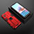 Custodia Silicone e Plastica Opaca Cover con Magnetico Supporto KC1 per Xiaomi Poco M5S