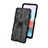 Custodia Silicone e Plastica Opaca Cover con Magnetico Supporto KC1 per Xiaomi Redmi Note 10 Pro 4G