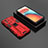 Custodia Silicone e Plastica Opaca Cover con Magnetico Supporto KC2 per Xiaomi Poco X3 GT 5G
