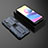Custodia Silicone e Plastica Opaca Cover con Magnetico Supporto KC2 per Xiaomi Redmi Note 10 5G