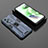 Custodia Silicone e Plastica Opaca Cover con Magnetico Supporto KC2 per Xiaomi Redmi Note 12 5G
