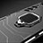 Custodia Silicone e Plastica Opaca Cover con Magnetico Supporto per Samsung Galaxy A70S