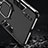 Custodia Silicone e Plastica Opaca Cover con Magnetico Supporto per Samsung Galaxy A90 5G