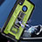 Custodia Silicone e Plastica Opaca Cover con Magnetico Supporto Q01W per Samsung Galaxy A10s