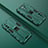 Custodia Silicone e Plastica Opaca Cover con Magnetico Supporto T01 per Oppo A53s 5G