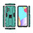 Custodia Silicone e Plastica Opaca Cover con Magnetico Supporto T02 per Samsung Galaxy A52s 5G