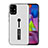 Custodia Silicone e Plastica Opaca Cover con Supporto A01 per Samsung Galaxy M51