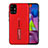 Custodia Silicone e Plastica Opaca Cover con Supporto A01 per Samsung Galaxy M51