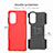 Custodia Silicone e Plastica Opaca Cover con Supporto A02 per Motorola Moto G Stylus (2022) 5G