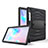 Custodia Silicone e Plastica Opaca Cover con Supporto A03 per Samsung Galaxy Tab S6 10.5 SM-T860