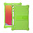 Custodia Silicone e Plastica Opaca Cover con Supporto H01 per Apple iPad 10.2 (2021) Verde