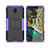 Custodia Silicone e Plastica Opaca Cover con Supporto JX2 per Nokia C100