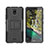 Custodia Silicone e Plastica Opaca Cover con Supporto JX2 per Nokia C100