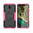 Custodia Silicone e Plastica Opaca Cover con Supporto JX2 per Nokia C100