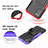 Custodia Silicone e Plastica Opaca Cover con Supporto JX5 per Samsung Galaxy A02s