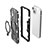 Custodia Silicone e Plastica Opaca Cover con Supporto K02C per Apple iPhone 14