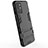 Custodia Silicone e Plastica Opaca Cover con Supporto KC1 per OnePlus 9R 5G