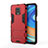 Custodia Silicone e Plastica Opaca Cover con Supporto KC1 per Xiaomi Redmi Note 9 Pro Max