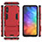 Custodia Silicone e Plastica Opaca Cover con Supporto KC2 per Xiaomi Redmi 9A