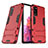 Custodia Silicone e Plastica Opaca Cover con Supporto KC3 per Samsung Galaxy S20 FE 4G