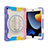 Custodia Silicone e Plastica Opaca Cover con Supporto L03 per Apple iPad 10.2 (2020)