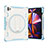 Custodia Silicone e Plastica Opaca Cover con Supporto L09 per Apple iPad Pro 11 (2021)