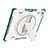 Custodia Silicone e Plastica Opaca Cover con Supporto L09 per Apple iPad Pro 12.9 (2020)