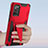 Custodia Silicone e Plastica Opaca Cover con Supporto MQ1 per Samsung Galaxy Note 20 5G