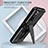 Custodia Silicone e Plastica Opaca Cover con Supporto MQ1 per Xiaomi Redmi Note 11 5G