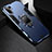 Custodia Silicone e Plastica Opaca Cover con Supporto per Huawei P30 Pro New Edition Blu