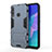 Custodia Silicone e Plastica Opaca Cover con Supporto per Huawei P40 Lite E