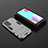 Custodia Silicone e Plastica Opaca Cover con Supporto per Samsung Galaxy A52 4G