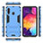 Custodia Silicone e Plastica Opaca Cover con Supporto per Samsung Galaxy A60