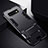 Custodia Silicone e Plastica Opaca Cover con Supporto R02 per Samsung Galaxy S10 5G Nero