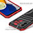 Custodia Silicone e Plastica Opaca Cover con Supporto YF1 per Samsung Galaxy A03