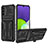 Custodia Silicone e Plastica Opaca Cover con Supporto YF1 per Samsung Galaxy A04s